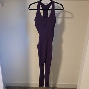 Fabletics Deep Purple Jumpsuit With Pockets!